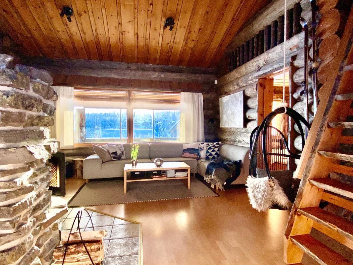 Villa Saarua: Ski-In Accommodation with Family-Friendly Amenities Ruka Exterior photo