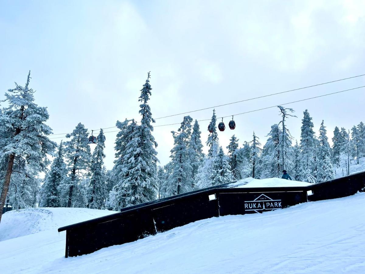 Villa Saarua: Ski-In Accommodation with Family-Friendly Amenities Ruka Exterior photo